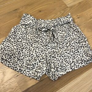 Aerie cheetah print shorts